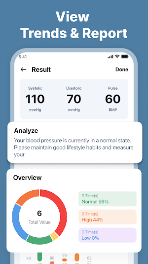 Blood Pressure Tracker Screenshot 3