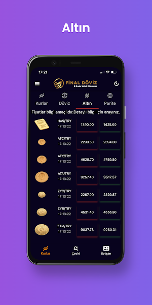 Final Döviz Screenshot 2