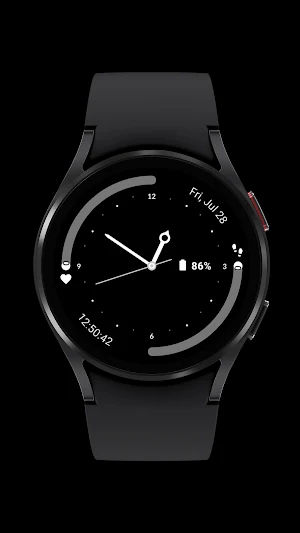 BlackWhite Minimalist Face 02 Screenshot 0