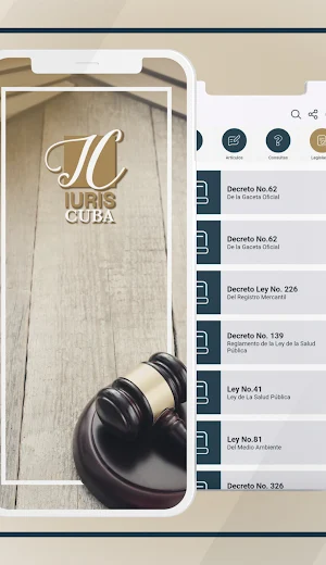 IURIS CUBA Screenshot 1