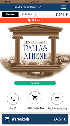 Pallas Athene München Screenshot 0