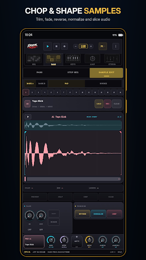 SkunkAudio: Mobile DAW Studio Screenshot 2