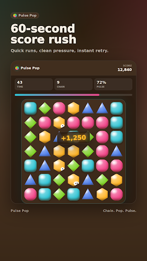 Pulse Pop: Chain Match Screenshot 0
