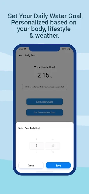 Aqua Habit - Drink Reminder Screenshot 1