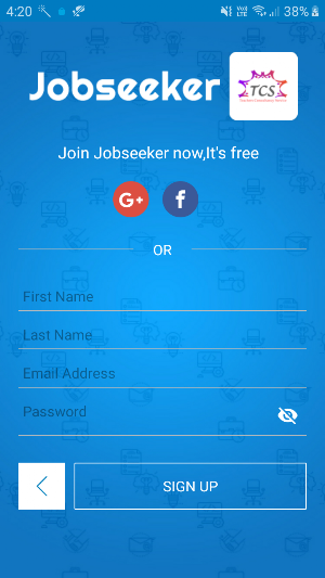 TCS Job Seeker Screenshot 2