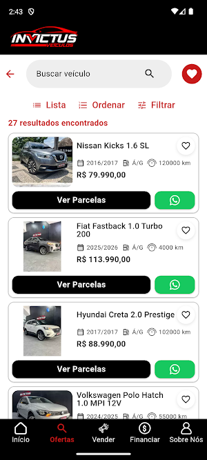 Invictus Comércio de Veículos Screenshot 1