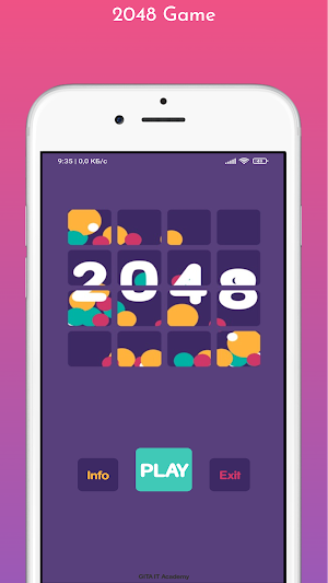 2048 Game Screenshot 0