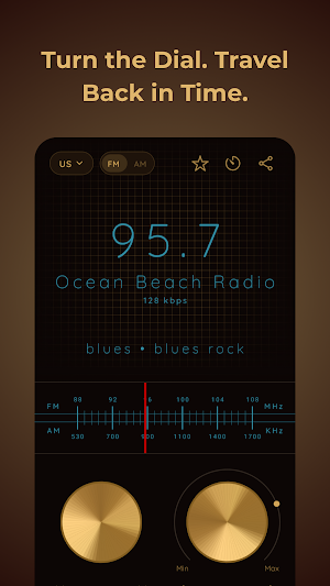 Radioage: Live Retro Radio Screenshot 0