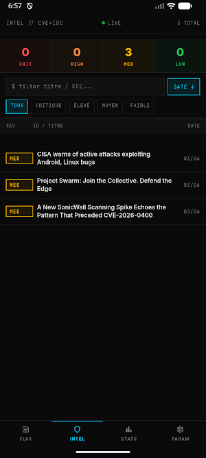 Cybrief  Cyber Threat Intel Screenshot 1