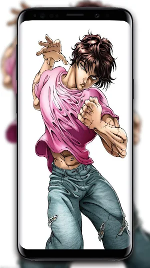 Grappler Baki Hanma Wallpaper Screenshot 2