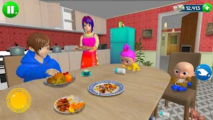 Twins Mother Simulator Family Screenshot 3