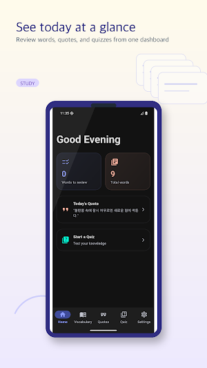 WordK: Korean Vocab Coach Screenshot 2