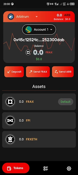 Frallet Screenshot 1