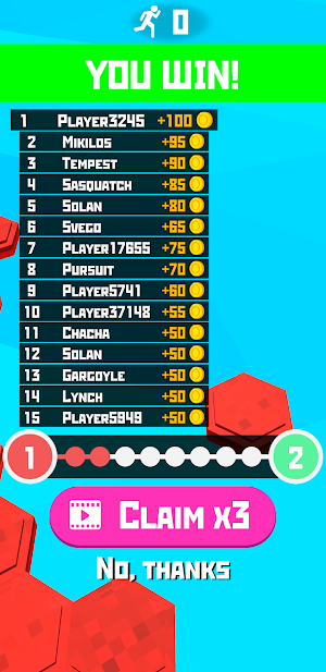 Falling Royal Race Screenshot 2