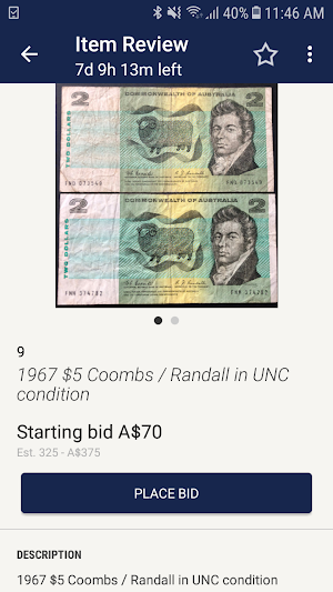 Eureka Auctions Screenshot 2