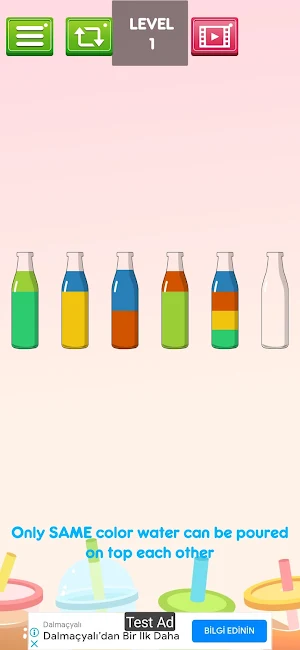 Water Sort Screenshot 1