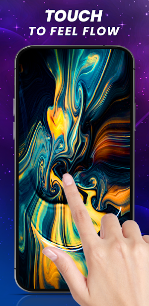 Magic Fluid Wallpaper 4D Screenshot 2