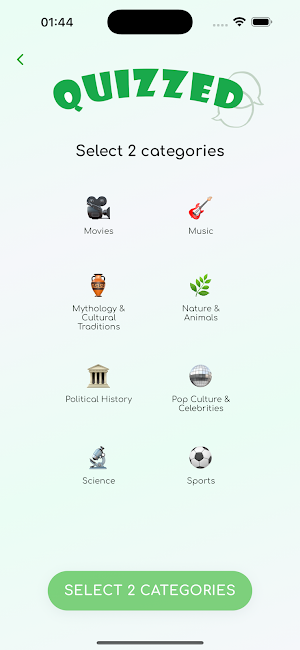 Quizzed: Play, Compete, Learn Screenshot 1
