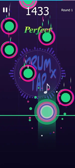 Drum Tap: Tiles Drum Beat Screenshot 0