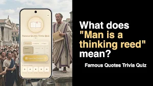 Famous Quotes Quiz - Offline! Screenshot 0
