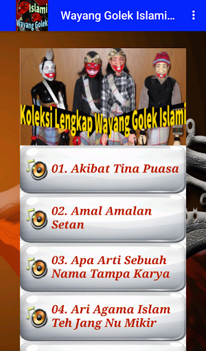 Koleksi Wayang Golek Islami Screenshot 2