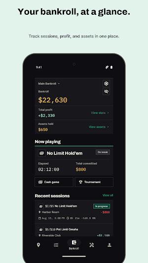 SmallBlind - Bankroll Tracker Screenshot 0
