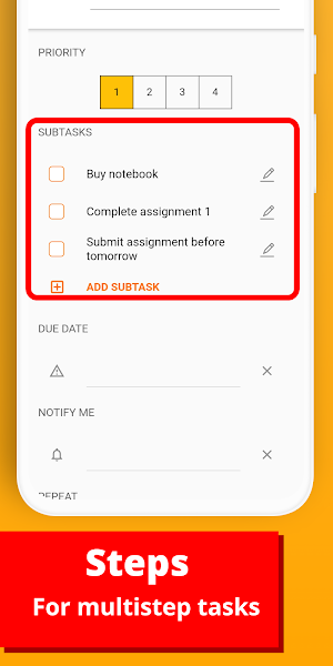 Enlist - ToDo List & Planner Screenshot 2