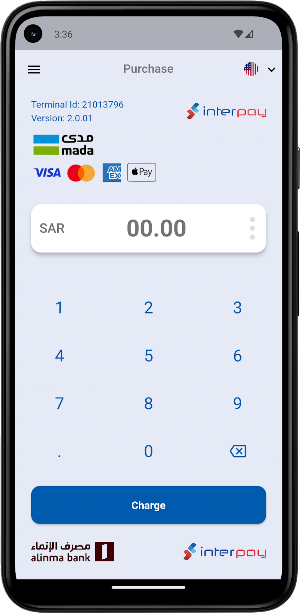 InterPay SoftPOS Screenshot 0