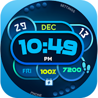 Colorful Box Wear OS WatchFace
