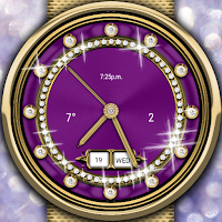 WFAM Diamond Analog Watch Face