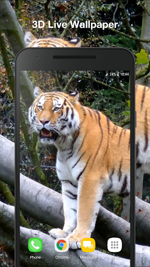 Tiger 3D Live Wallpaper Screenshot 0