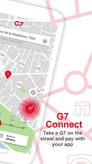 G7 TAXI Personal - Paris Screenshot 1