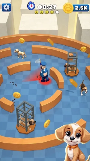 Dog Escape Game: Pet Run Screenshot 1