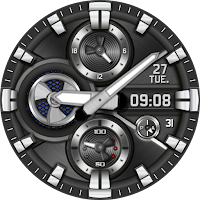 Hybrid ShokTurbo Watch face