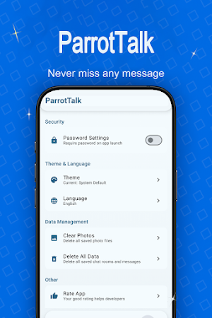 ParrotTalk - Message Backup Screenshot 0