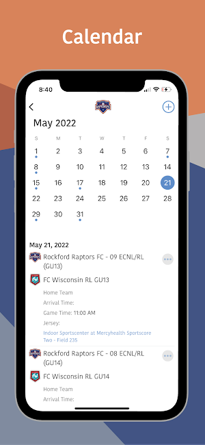 Rockford Raptors FC Screenshot 1