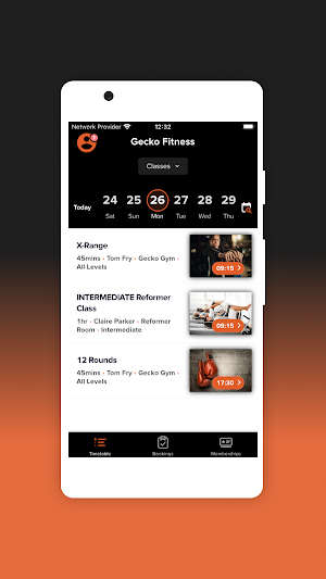 Gecko Fitness Screenshot 2