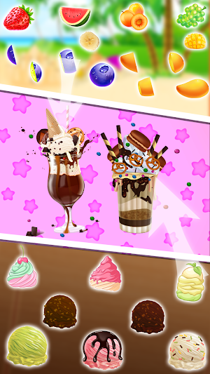 Ice Cream Smoothies Maker Game Screenshot 3