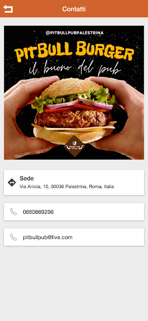 Pitbull pub fast food delivery Screenshot 1