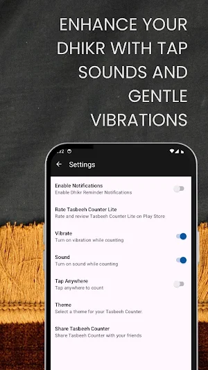 Tasbeeh Counter Lite Screenshot 3