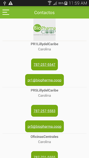BioPharmaCoop MovilCoop Screenshot 3