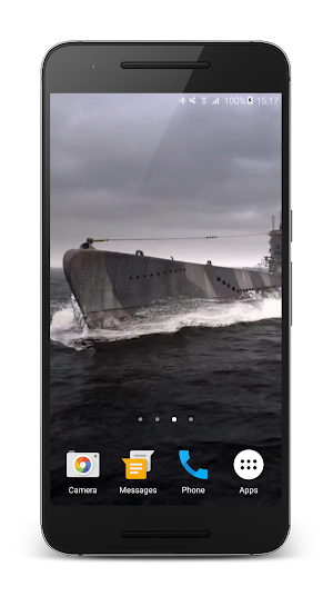 Submarine 3D Live Wallpaper Screenshot 2