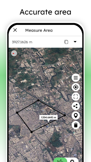 Distance Land Area Measure Screenshot 1