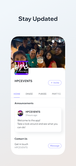 HPC EVENTS Screenshot 0