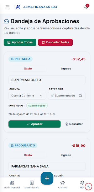 ALMA FINANZAS +593 Screenshot 2