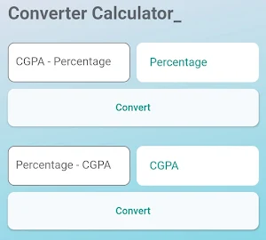 CGPA to Percentage Screenshot 1