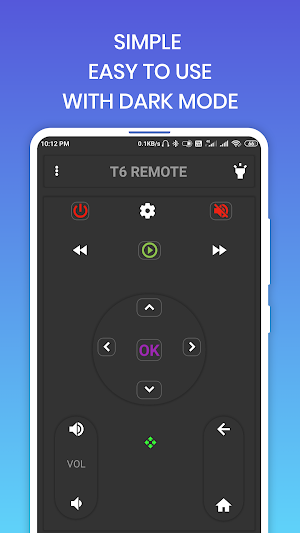 T6 Projector Remote Screenshot 1