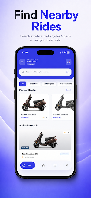 RideAway - Bike Rentals Screenshot 2