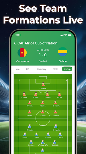 Football Live Scores & Stats Screenshot 3