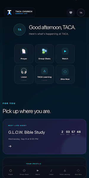 TACA Church Connect Screenshot 0